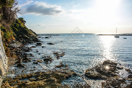 地海湾悬崖图片