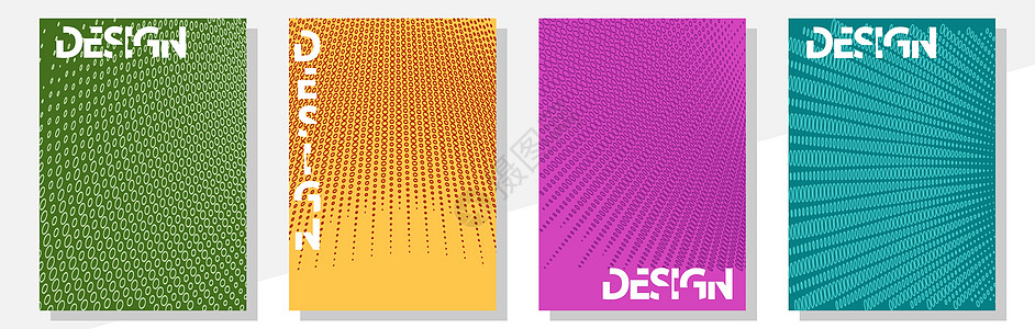 几何覆盖设计模板 A4 格式 可编辑洞察力身份程序标题条纹打印个性创造力艺术广告图片