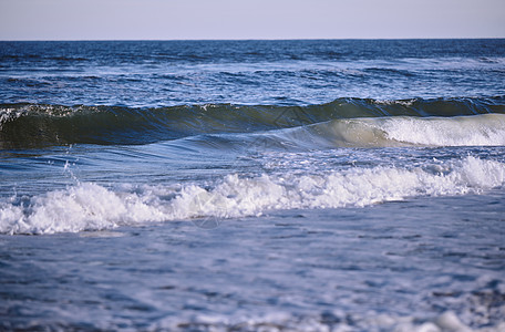 美国佛罗里达州 大西洋的粗水和海浪海岸天气冲浪海景波纹画幅水面环境力量极端图片