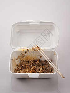 左侧化学品筷子包装午餐盒子生物环境面条垃圾白色图片
