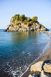 意大利海绿色外海风景海岸海域海湾岩石海洋洞穴港口图片