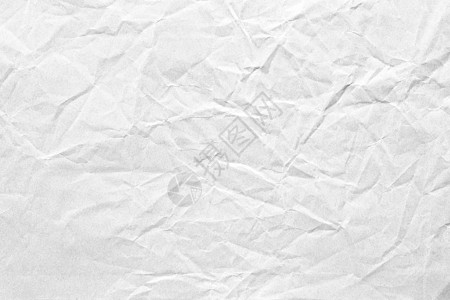 被弄皱的白皮书背景纹理床单材料水平折痕纸板白色回收灰色图片