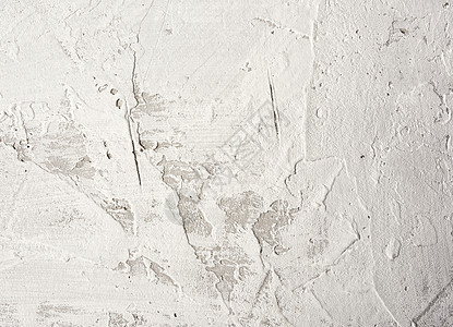 灰白白色水泥墙的纹理 有块状凸起背景图片