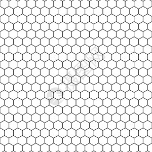 白色网格以蜂窝为形式的白色背景几何图形 Texture 或背景背景