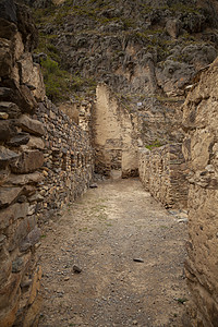 考古遗址 印加废墟 秘鲁太阳阳台历史文化走廊公园遗产石头寺庙游客图片