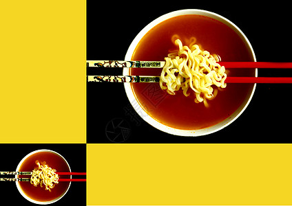 中国食品 礼品证黑色面条筷子红色代金券黄色熟食礼券礼物奖金图片