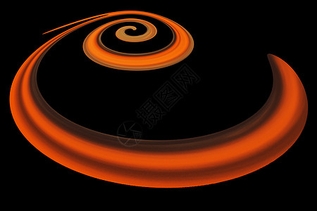 螺旋滚动中黑色精力盘旋标识红色插图商标图片