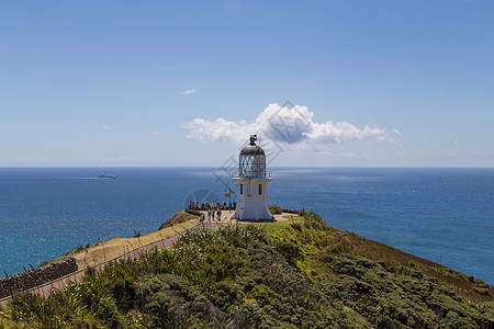 开林加灯塔旅游海洋遗产边缘悬崖旅行地标建筑学灯塔小路图片