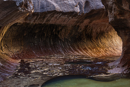 地铁 锡安国家公园橙子热点公园远景阴影基岩雕刻岩石假期山洪图片