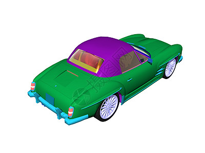 绿色经典汽车作为可兑换车车轮兜帽老爷车驾驶赛车乐趣座位跑车摩托车格栅图片