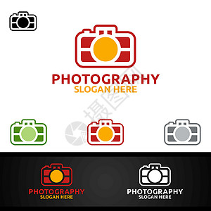 摄影摄像头图推广打印视频身份画廊徽标摄影师商业标识奢华图片