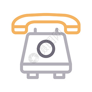 兰德林按钮插图固定电话讲话网络拨号热线求助网站技术背景图片