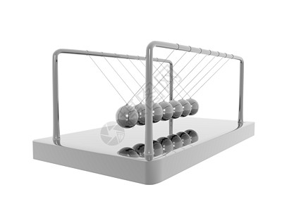 牛顿球作为钟摆金属动量钢球噼啪玩具传递守恒图片