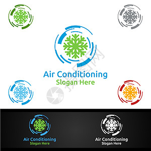 雪空空调和供暖服务标准安装通风维修房间暖通加热器建筑公司房子机构图片