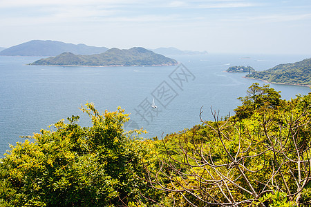 香港新领土港港的观钓鱼海岸线村庄旅行码头游艇晴天沿海假期渔夫图片