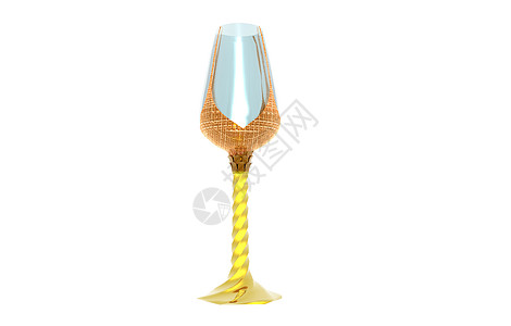 高贵的花柱玻璃 带有干香槟水杯酒杯高脚杯图片