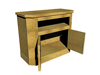 装有抽屉的抽屉木箱家具实木贮存橱柜茶几车厢单板背景图片