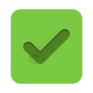 检查标记 刻度标记 已接受 已批准 是 正确 好的 R清单背景插图复选黑色盒子绿色按钮金融任务图片