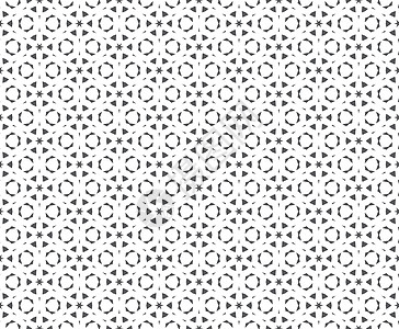 重度几何黑 Black 重复条纹白色几何学圆圈三角形装饰品正方形图案黑色艺术图片