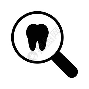 放大镜治疗医疗牙医牙疼诊所空腔磨牙药品牙膏牙齿背景图片