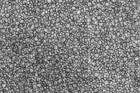 黑色泡沫泡沫黑色纹理背景 抽象塑料材料模式的近距离图片