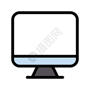 屏幕电子电脑视频插图电视展示桌面监视器商业互联网图片