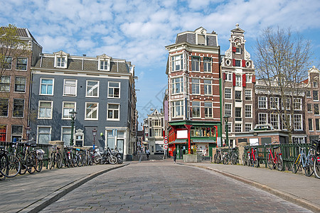 阿姆斯特丹市内内赫尔兰城风景图片