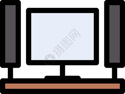 扬声器电脑展示商业屏幕液体电子技术互联网电视视频图片
