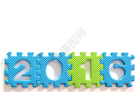 2016年塑料字母字母 为新年日设定杂志新年孩子们英语字体笔记班级横幅派对中心背景图片