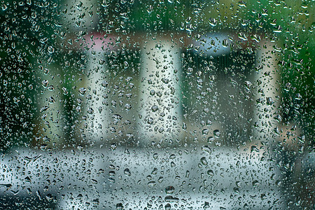窗口覆盖在有对称形状的贝希小雨滴中背景图片