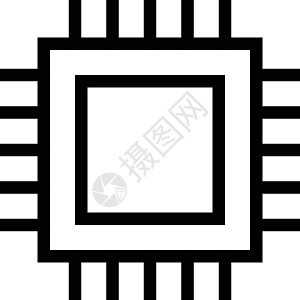中央处理器硬件处理器芯片插图电路电脑电子技术木板网络图片