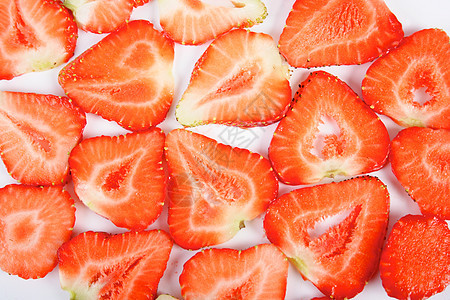草莓团体水果工作室食物植物叶子种子饮食甜点宏观图片