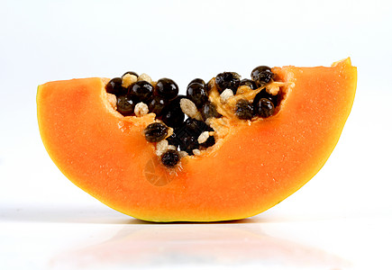 死活存量照片情调点数木瓜种子橙子水果植物食物热带甜点图片