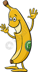 卡通香蕉水果连环漫画人物图片