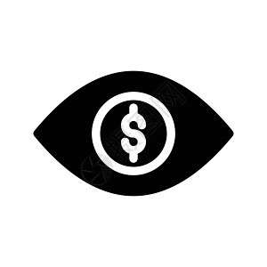 美元眼球网络金融插图蓝色货币银行业商业眼睛手表背景图片