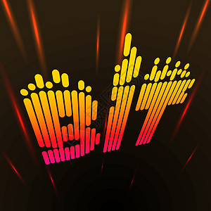 带有脉冲音乐播放器元素的字母 BIT Logo 模板电子音乐 均衡器 商店 DJ 夜总会 迪斯科 音频波标志概念 多媒体技术为主图片