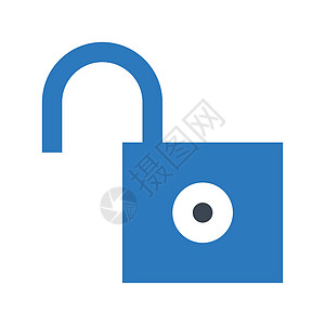 打开互联网钥匙插图隐私网络秘密密码锁孔商业黑色图片