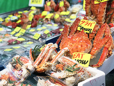 海鲜海鲜大王蟹 二鱼市街食物图片