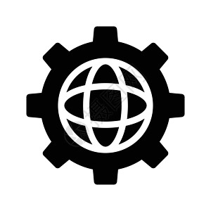 全球环球程序国际全世界互联网控制环境齿轮电脑商业插图图片