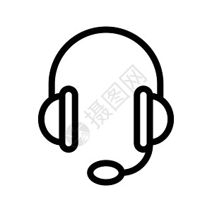 耳头帮助麦克风推销中心话框客户服务顾客讲话代理人图片