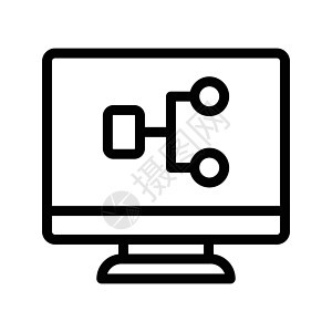 联系屏幕等级技术插图商业桌面监视器电子制度电脑图片