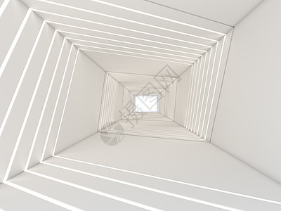 3D在隧道中抽象地翻三番 视线在雷卡塔里扭曲图片