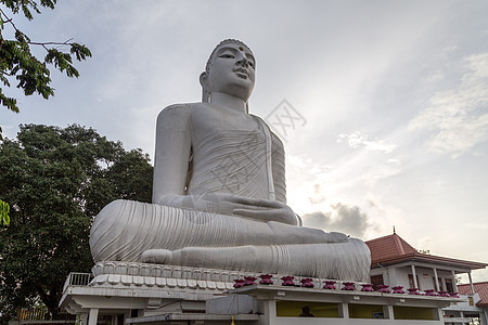 斯里兰卡Kandy的佛像雕像宗教旅行建筑学遗产吸引力佛教徒寺庙旅游地标游客图片