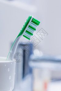 刷牙 洗手间中的牙刷牙医打扫牙科生活方式美容牙齿漱口水治疗刷子牙膏图片