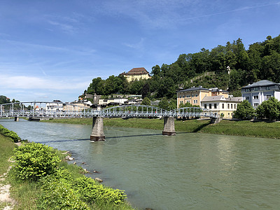 萨尔茨堡的莫扎兹泰格桥图片