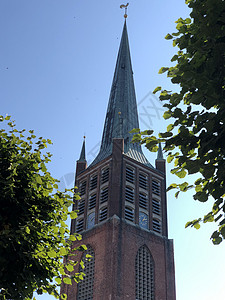 Emden的Schweizer教堂高清图片