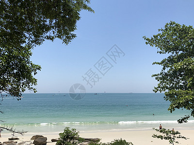 沙美岛Koh Samet海滩背景