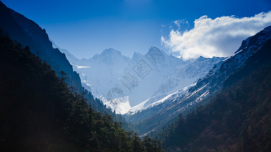 印度锡金山蓝天雪山季节岩石日落远景旅行波峰爬坡道环境顶峰朝霞图片