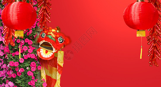 中国新年龙灯在中华镇旅行游客吸引力传统旅游节日文化庆典艺术灯笼图片