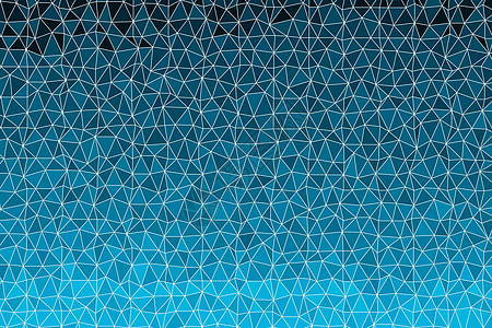 多边形深蓝色马赛克背景 抽象的低聚矢量图 半色调风格的三角形图案 模板几何业务设计与三角形的海报 横幅 卡片 传单艺术折纸钻石商图片